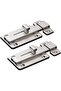 R&R Door Bolts, 2 Pieces Stainless Steel Latch Sliding Door Lock