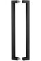 600mm/24 inches Square/Rectangle Shape Stainless Steel Grade-304 Push Pull Door Handle/Barn Door Pul - 2
