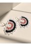 Handmade Crochet Dangle Earrings – Colorful Bohemian Style Lightweight Women's Accessory - 2