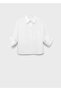 Crop Shirt with Strass Details - 3