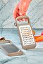 Lino Foldable and Detachable Double-Sided Grater, Practical Grater with Stainless Steel Blades Beige - 4