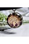 Gold Tree of Life Orgonite Necklace - Obsidian - Garnet (Hand Made Design Products) - 5