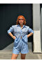 Premium Suite Shiny Stone Shorts-Stone Shirt Double Set - 3