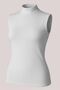 Women's Black Sleeveless Body Cotton Stretch Fabric - 4