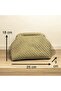 Secret Scholarship Clutch Hand / Shoulder Bag Straw Textured - 3