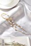 Stylish and Elegant Pearl Clip Earrings - 4
