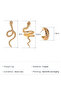 Modern and Stylish Snake Figured Single Side Earrings - 2