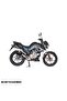 Mondial Drift L 125 هيكل متوسط ​​بتصميم ملصق البرق