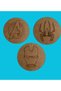 Wooden Avengers Super Heroes Logo Painting Set Educational Montessori Children's Developmental Toy - 3
