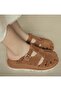 251743 Women's Genuine Suede Leather Closed Front Anatomical Sole Slippers - 3