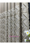 Bohemian Style Fringed Fan Mink Board Backdrop Curtain 1X3 Close Pile [Single Wing] Do Not Iron - 2