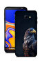 غطاء حماية لهاتف سامسونج جالكسي J4 كور بتصميم Eagle HD
