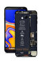 غطاء حماية لهاتف Samsung Galaxy J4 Core بنمط دائرة الهاتف
