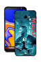 غطاء حماية لهاتف Samsung Galaxy J4 Core مع ملصق Mbappé