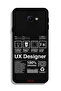 غطاء حماية لهاتف Samsung Galaxy J4 Core مع ملصق مصمم UX - 2