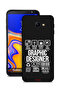 غطاء حماية لهاتف Samsung Galaxy J4 Core - ملصق مصمم جرافيكي