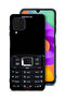 Samsung Galaxy M32 4G Protective Case Cover Old Phone Pattern