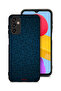 Samsung Galaxy M13 Protective Case Cover Digital Art Leaves Pattern