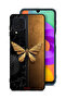 Samsung Galaxy M32 4G Protective Case Cover Steel Butterfly