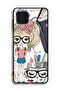 Samsung Galaxy M32 4G Protective Case Cover Unicorn Girl Art - 2