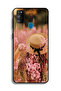 Samsung Galaxy M30s Protective Case Cover Hat Girl In Flowers - 2