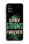 Samsung Galaxy M31s Protective Case Cover Stay Strong Forever - 2