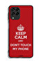 Samsung Galaxy M53 Protective Case Cover Keep Calm And Dont Touch My Phone - 2