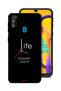 Samsung Galaxy M30s Protective Case Cover Life Is Short Live It