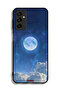 Samsung Galaxy F23 Protective Case Cover Moon Clouds - 2