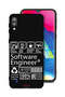 Samsung Galaxy M10 Protective Case Cover Software Engineer Sticker