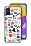 Samsung Galaxy M51 Protective Case Cover No Bad Vibes Stickers