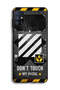 Samsung Galaxy M51 Protective Case Cover Do Not Touch My Phone - 2