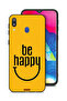 Samsung Galaxy M20 Protective Case Cover Be Happy