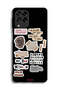 Samsung Galaxy M53 Protective Case Cover Good Luck Quotes Stickers - 2