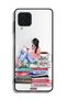 Samsung Galaxy M32 4G Protective Case Cover Girl And Fashion Books Art - 2