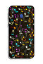Samsung Galaxy M20 Protective Case Cover Music Fabric Pattern - 2