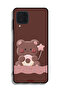 Samsung Galaxy M22 Protective Case Cover Donut Bear - 2