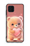 Samsung Galaxy M32 4G Protective Case Cover Cute Little Panda Holding Heart - 2