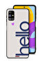 Samsung Galaxy M31s Protective Case Cover Hello