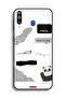 Samsung Galaxy M30 Protective Case Cover Panda Sticker - 2