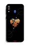 Samsung Galaxy M20 Protective Case Cover Airplanes Touching Heart - 2
