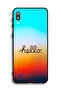 Samsung Galaxy M10 Protective Case Cover Hello - 2