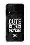 Samsung Galaxy M32 4G Protective Case Cover Cute But Psycho - 2