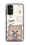 غطاء حماية لهاتف سامسونج جالكسي M23 بتصميم دب مبتسم - 2