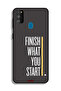 Samsung Galaxy M30s Protective Case Cover Finish What You Start - 2