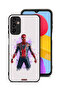 غطاء حماية لهاتف Samsung Galaxy M13 بتصميم العنكبوت الحديدي