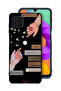 Samsung Galaxy M22 Protective Case Cover Arabic Quotes And Touching Hands