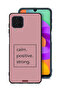 Samsung Galaxy M22 Protective Case Cover Calm Positive Strong