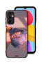 Samsung Galaxy M13 Protective Case Cover Girl And Space Art