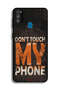 Samsung Galaxy M30s Protective Case Cover Do Not Touch My Phone - 2